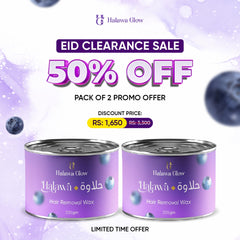 Halawa Glow Finger Wax Pack Of 2