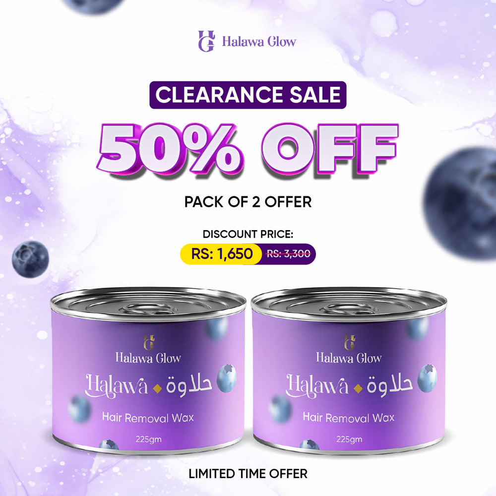 Halawa Glow Finger Wax Pack Of 2