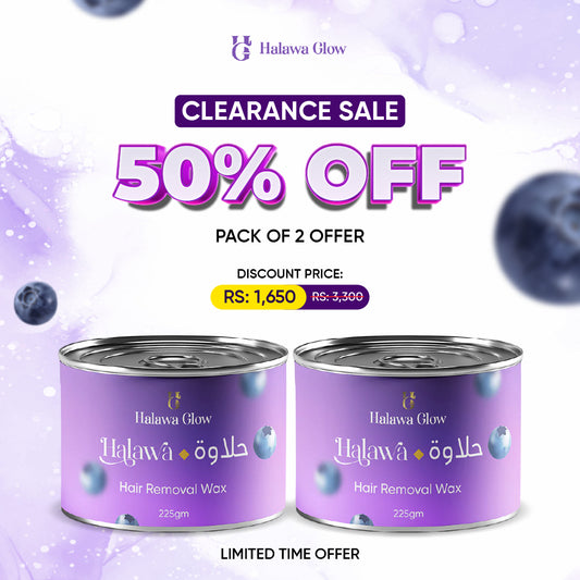 Halawa Glow Finger Wax Pack Of 2
