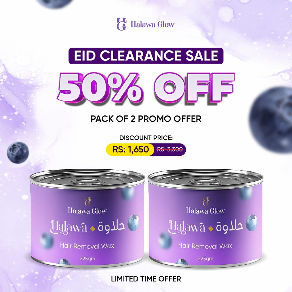 Halawa Glow Finger Wax Pack Of 2
